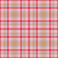Plaid seamless pattern. Check fabric texture. textile print. vector