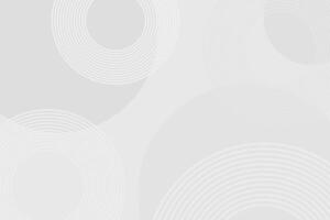 Light Gray Overlapping Circles Backgroun vector