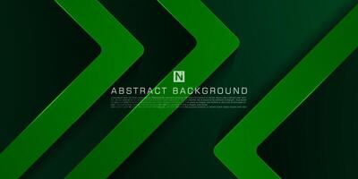 Abstract square theme arrows overlap background with dark green and dark blue shapes pattern for graphics design. Eps10 vector