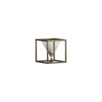 home decoraction Corbel side table isolated on transparent Canvas png