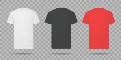 Flat design Cross mark set icon isolated with red and black color vector