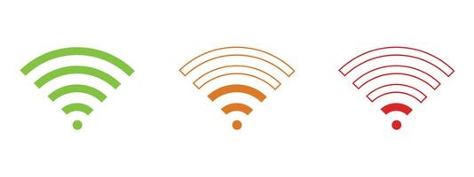wireless and wifi icon set. internet icon symbol sign collection set, illustration vector