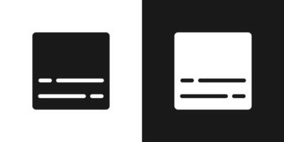 Translate black and white set icon for website and app vector
