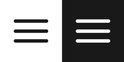 Hamburger website navigation set menu. Hamburger menu icons. vector