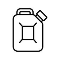 jerrycan icon design template simple and clean vector