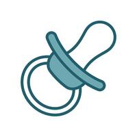 baby nipple icon design template simple and clean vector