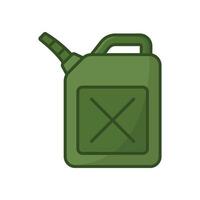jerrycan icon design template simple and clean vector