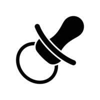 baby nipple icon design template simple and clean vector
