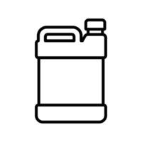 jerrycan icon design template simple and clean vector