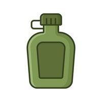 water canteen icon design template simple and clean vector
