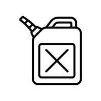 jerrycan icon design template simple and clean vector