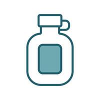 water canteen icon design template simple and clean vector
