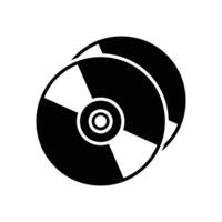 compact disk icon design template simple and clean vector
