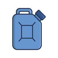 jerrycan icon design template simple and clean vector