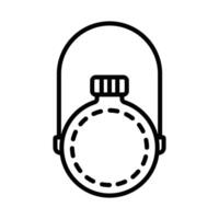 water canteen icon design template simple and clean vector
