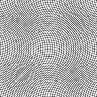 Mesh and net pattern, curve line interconnected, crisscross interwoven, decoration wavy fabric textile illustration, textile web textured formation vector