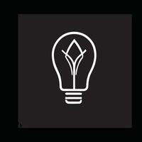 Electric bulb light vector