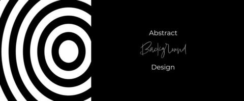 Monochrome Abstract Dynamic Pattern Background vector