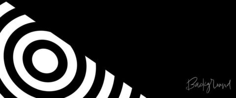 Monochrome Abstract Dynamic Pattern Background vector