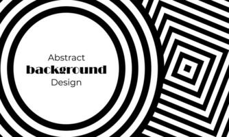 Monochrome Abstract Dynamic Pattern Background vector