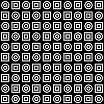 Monochrome Abstract Dynamic Pattern Background vector