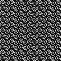 Monochrome Abstract Dynamic Pattern Background vector