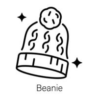 A stylish ruby necklace line icon vector