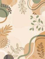 Hand drawn abstract background for design. vector