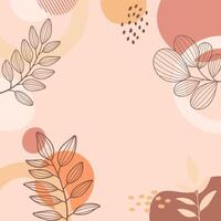 Hand drawn abstract background for design. vector