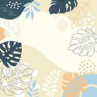 Hand drawn abstract background for design. vector