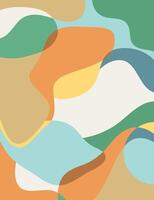 Color abstract background for design.Template banner and cover vector