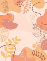 Hand drawn abstract background for design. vector