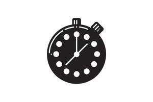 timer clock stop watch isolated on white background vector