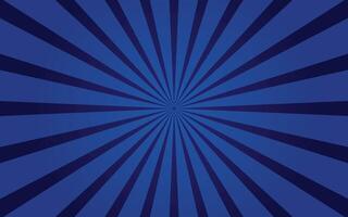 blue rays sunburst background design template vector