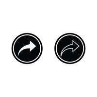 share arrow icon button design template vector