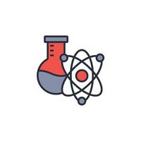 science icon. .Editable stroke.linear style sign for use web design,logo.Symbol illustration. vector