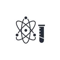 Science icon. .Editable stroke.linear style sign for use web design,logo.Symbol illustration. vector