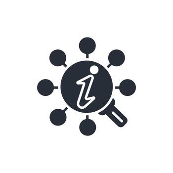 Information Retrieval icon. .Editable stroke.linear style sign for use web design,logo.Symbol illustration. vector