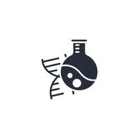 biology icon. .Editable stroke.linear style sign for use web design,logo.Symbol illustration. vector
