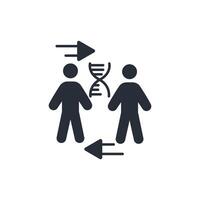 cloning icon. .Editable stroke.linear style sign for use web design,logo.Symbol illustration. vector