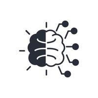 machine learning icon. .Editable stroke.linear style sign for use web design,logo.Symbol illustration. vector