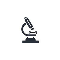 microscope icon. .Editable stroke.linear style sign for use web design,logo.Symbol illustration. vector