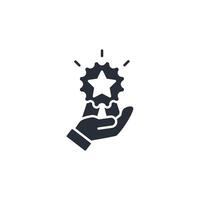 qualification icon. .Editable stroke.linear style sign for use web design,logo.Symbol illustration. vector