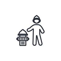 turnout gears icon. .Editable stroke.linear style sign for use web design,logo.Symbol illustration. vector
