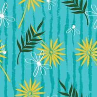 Abstract floral surface pattern seamless background vector