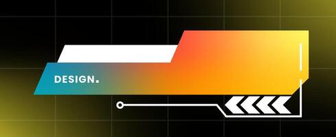 Modern pop up window illustration. Futuristic pop up interface. vector