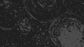 Horizontal Dark Gray Grunge Background with Splashes and Scuffs vector
