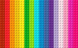 Many plastic building toy blocks background. Wallpaper of bricks in different colors. Close-up of a colorful bricks viewed from above. Abstract background illustration vector
