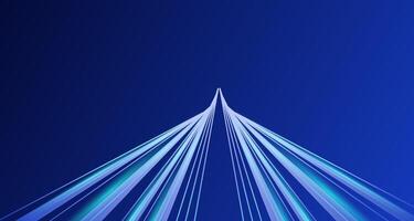 Futuristic background, Abstract high speed light trails vector