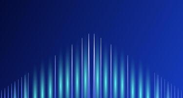 Vertical speed lines background neon shape wave. Abstract light effect illustration vector